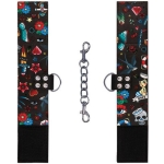 Ouch! Old School Tattoo Printed Ankle Cuffs - Image 3