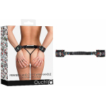 Ouch! Old School Tattoo Printed Cuffs W/ Strap Handle - Image 2