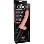 King Cock Plus 6.5" Triple Threat Dong - Image 3