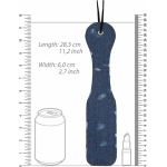 Ouch! Denim Paddle - Roughened Denim Style - Blue - Image 3