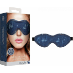 Ouch! Denim Eye Mask - Roughened Denim Style - Blue - Image 2