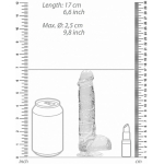 Realrock Realistic Dildo With Balls 6 inches - Image 2