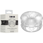 Sona N0. 92 - Reversible Textured Masturbator Clear - Image 2