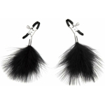 Lux Fetish Feather Nipple Clips