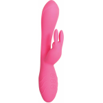 Evolved Bunny Kisses Rechargeable Silicone - Pink