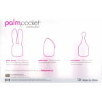 Palmpocket Extended Silicone Massage Heads 3-pack - Image 2