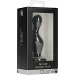 Ouch Wave Butt Plug Black - Image 3