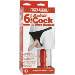 Vac-U-Lock 7" Realistic Dildo with Ultra Harness - Image 2