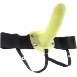 Fetish Fantasy Vibrating Hollow Strap-On Glow In The Dark