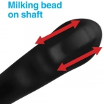 Alpha Pro 7X P-Milker Prostate Stimulator Milking Bead Black - Image 3