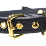 Golden Kitty Cat Bell Collar - Black/gold - Image 3
