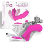 OMG Plaisir Wearable Clitoral Massager, G-Spot Vibrator Pink
