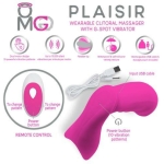 OMG Plaisir Wearable Clitoral Massager, G-Spot Vibrator Pink - Image 3