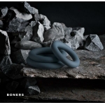 Boners 3 Pc Cock Ring Set - Black - Image 2