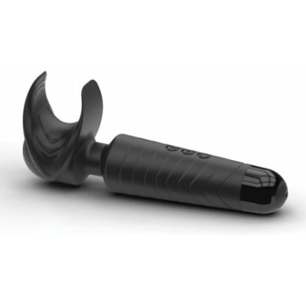 Man Wand Black Penis Head Vibrator