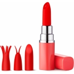 Luv Lab Lv57 Lipstick With 3 Silicone Heads Coral