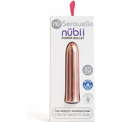 Nu Sensuelle Nubii 15 Function Bullet - Rose Gold