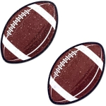 Pastease Sparkly Footballs