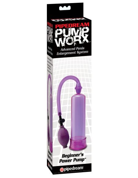 PD326012beginnerpowerpumppurplepkg Pump Worx Beginners Power Pump - Purple - Image 1