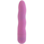 First Time Mini Power Swirl Vibrator Waterproof 4.5 Inch - Pink