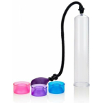 Big Man's Pump 12 inches Clear