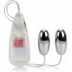 Pocket Exotics Vibrating Double Silver Bullets