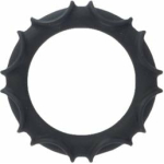 Atlas Silicone Ring- Black