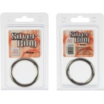 Silver Cock Ring - Medium - Image 3