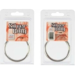 Silver Cock Ring - Large - Image 3