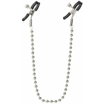Nipple Clamps Silver Beaded Chain - Image 2