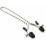 Nipple Clamps Silver Beaded Chain - Image 3