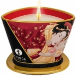 Shunga Massage Candle Romance Strawberry Wine 5.7oz