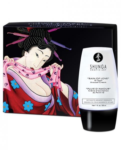 SH7500_21495913402 Shunga Rain of Love G-Spot Arousal Cream 1oz - Image 1