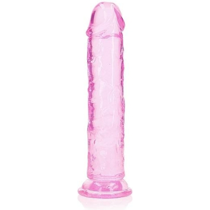 Realrock Straight Realistic 8 In Dildo Pink
