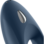 Satisfyer Mighty One Ring W/app - Blue - Image 3