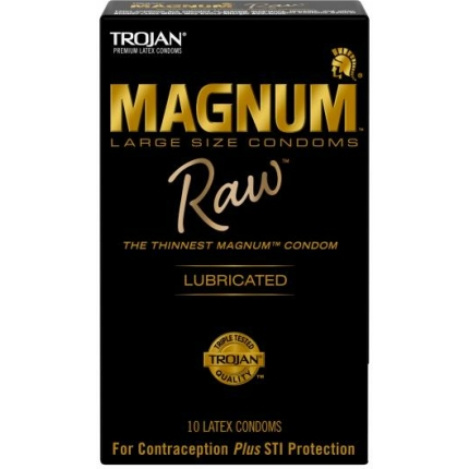 Trojan Magnum Raw 10 Pack
