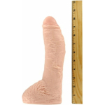Basix Rubber Fat Boy 10 inches Dildo Beige - Image 2