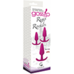 Gossip Rump Rockers 3 Piece Anal Training Set Pink - Image 2