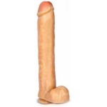 Bruno Dildo 14" - Beige