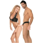 Fetish Fantasy Hollow Strap On 6.5 Inches Beige - Image 2