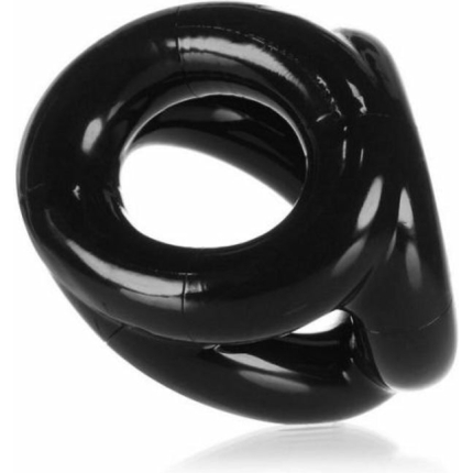 Oxballs Atomic Jock Tri-Sport 3 Ring Sling Cockring Black