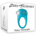 The Teal Tickler Vibrating Cock Ring - Image 2