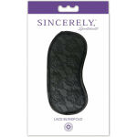 Sincerely Lace Blindfold Black O/S - Image 2