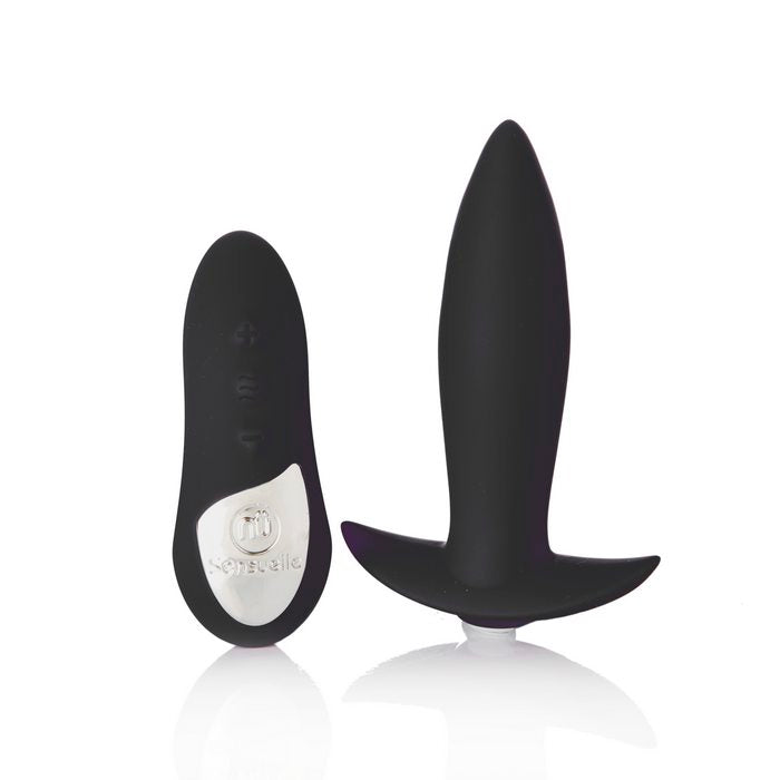 sensuelleminiplugblackbulk Sensuelle Remote Control Mini Plug Black - Image 1