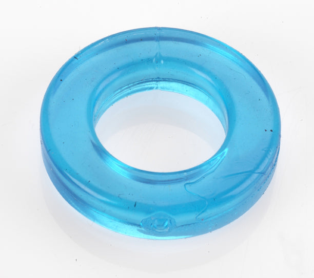 spr113 Spartacus Elastomer Cock Ring - Metro Blue - Image 1