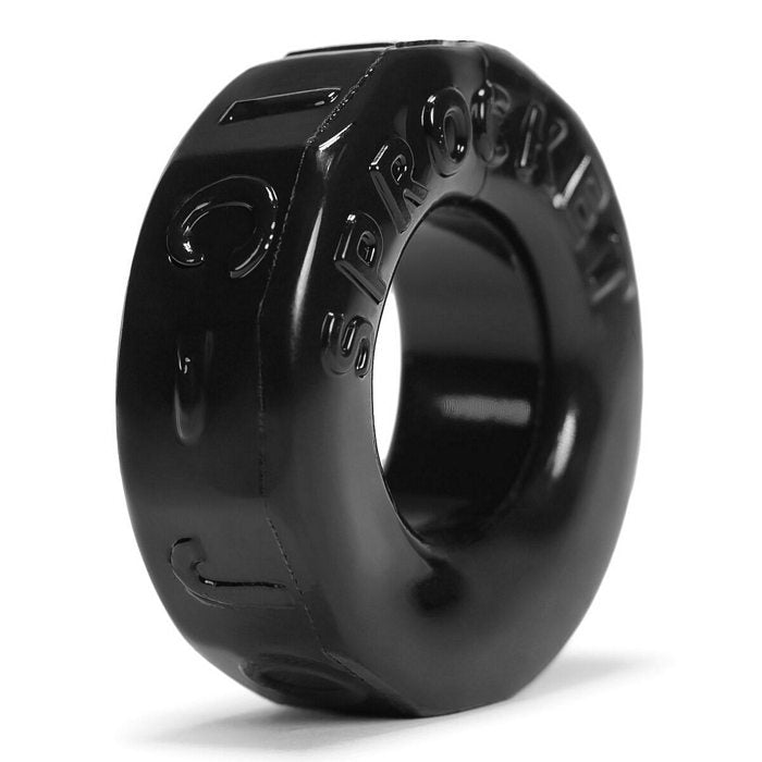 sprocketcockringblackbulk Oxballs Atomic Jock Sprocket Cockring - Black - Image 1