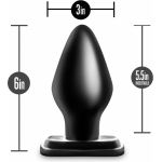 Anal Adventures Xxl Plug Black - Image 2
