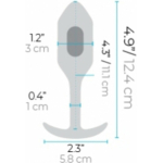 B-Vibe Snug Plug Vibrating Medium - Image 3